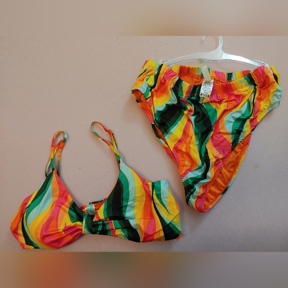 3-pc Bathing suit set